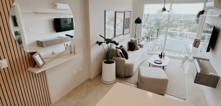 ALQUILO DEPARTAMENTO AMOBLADO DE 1 DORMITORIO – AVDA. SANTA TERESA